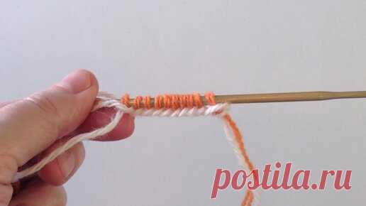 SIBKNITTING // Канал о вязании | Наборный ряд без длинного хвоста и расчётов