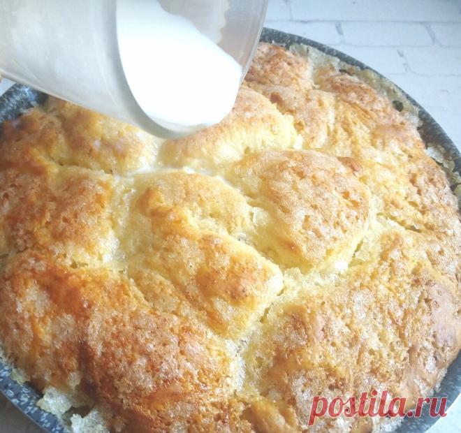 Сахарный пирог - готовлю, когда хочется порадовать родных. Ничего сложного, а как вкусно.А еще он очень пышный и всегда отлично пропекается | Алина Калинина Простые рецепты | Дзен