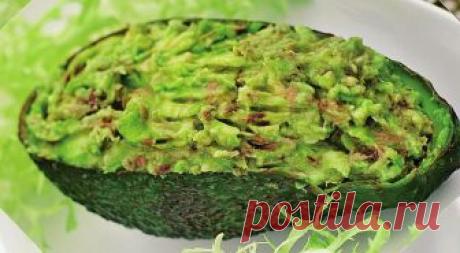 Салат из авокадо с тунцом, пошаговый рецепт с фото