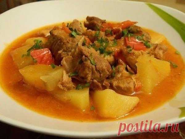 Тушеный картофель с мясом за 5 мин | Вкуснейшие рецепты мира | Яндекс Дзен