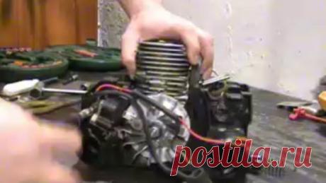 Разборка бензопилы Партнёр-352