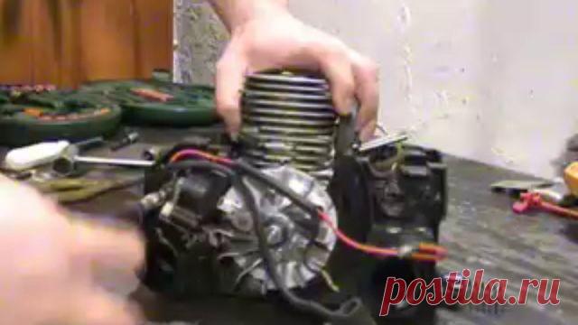 Разборка бензопилы Партнёр-352