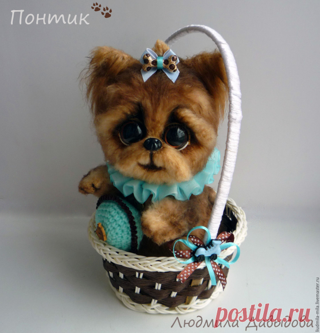 Купить серая кошка Муша, вязаные коты, мягкая игрушка в подарок в интернет магазине на Ярмарке Мастеров