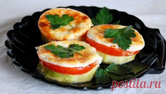 (+2) Кабачки запеченные с сыром и помидорами
