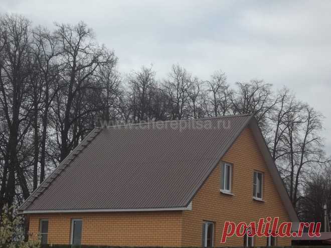 Профнастил для крыши размеры листа и цена за лист и м2- Купить оцинкованный или окрашенный профлист для кровли в Москве.