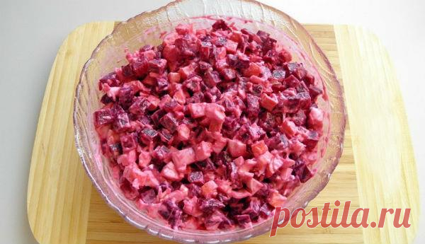 Безумно вкусный свекольный салат с крабовыми палочками - Сайт для женщин Представляем вашему вниманию рецепт потрясающего салата из свеклы и крабовых палочек.Этот нежный вкус с лёгкой пикантностью вас обязательно покорит. Ингредиенты самые простые и готовится очень легко. Так почему бы его не приготовить? Подойдёт как к обыденному столу, так и к праздничному. Сохраняйте рецептики и радуйте свое окружение новыми вкуснейшими салатами. ✓ 200 гр свеклы ✓ …