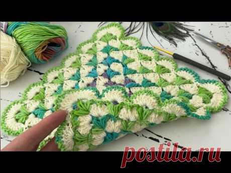 Искусство вязания крючком✨Легкое и элегантное изготовление вязаных моделей(одеяла,кардигана и т. д.)