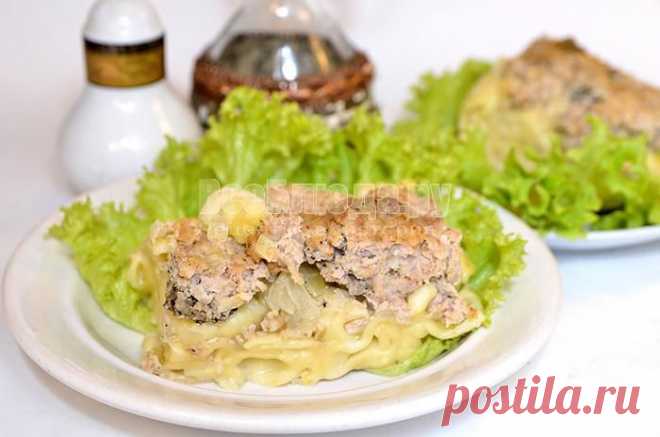 Макаронная запеканка с фаршем, рецепт на скорую руку с пошаговыми фото | Все Блюда