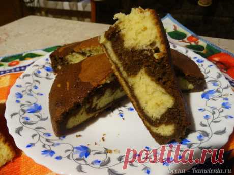 Мраморный кофейный кекс