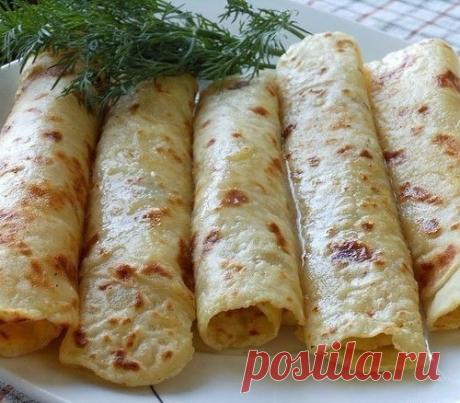 КАРТОФЕЛЬНАЯ ЛЕПЕШКА - АЛЬТЕРНАТИВА БЛИНУ И ЛАВАШУ!