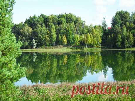 озеро в моём городке
