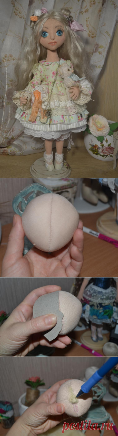 Куклы Елены Негороженко с 2 МК Мастера, Куклы Натальи Подкидышевой и Мастер-класс: создание объемного лица кукле (Анна Абросина)