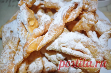 Тающий хворост, родом из детства! | вкусный блог | Яндекс Дзен