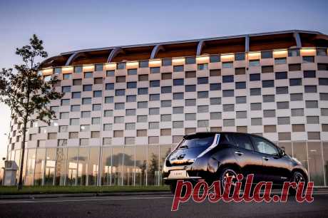 Тест-драйв Nissan Leaf в Лондоне 2017 года