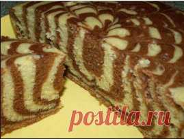 Пирог Зебра