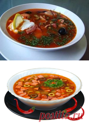 Как приготовить сборную солянку из мяса и колбасы: рецепт