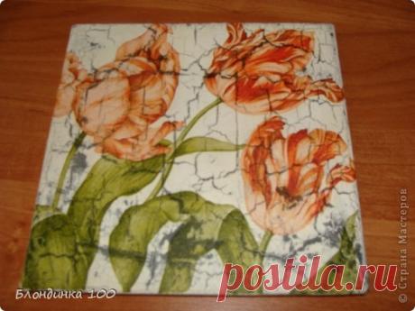 Подружитесь с кракелюром на ПВА | Страна Мастеров