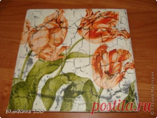 Подружитесь с кракелюром на ПВА | Страна Мастеров