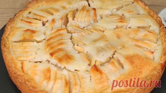Цветаевский яблочный пирог. Самый нежный пирог осени.