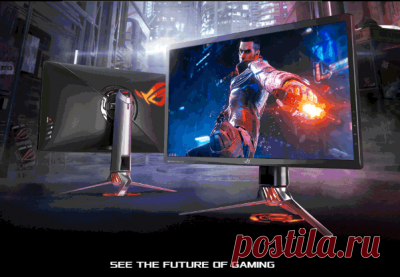 Монитор для игр Asus ROG Swift PG27UQ G-Sync HDR анонсирован &raquo; Kaknastroit.com – советы по настройке телефона и компьютера