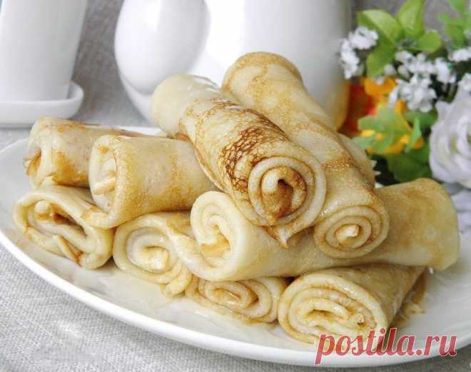 Как приготовить вкуснейшие тонкие блинчики - рецепт, ингредиенты и фотографии