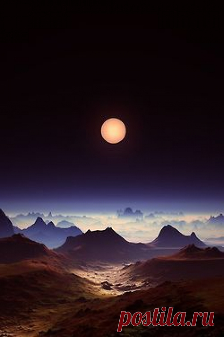 луна