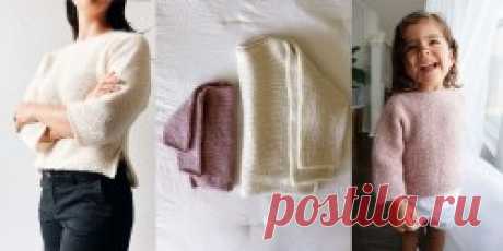 Пуловер поперечной вязки The Sideway  - Вяжи.ру