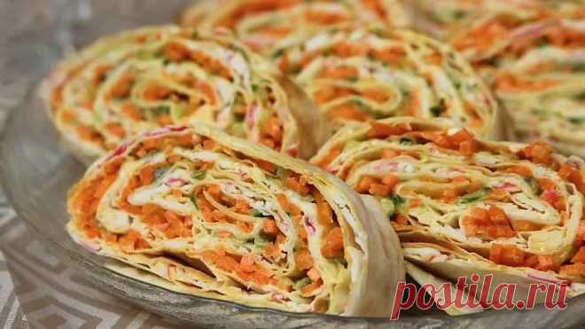 Этот Рулет из Лаваша я Готовлю на ВСЕ Праздники! Такой Он Вкусный!
