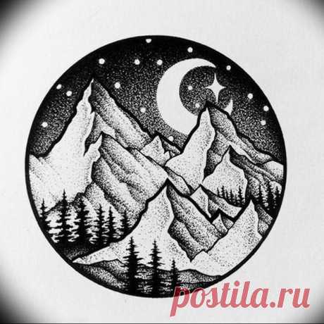 Фото-тату-горы-в-круге-23.07.2019-№030-mountain-tattoo-in-a-circle-tattoo-photo.ru_.jpg (768×768)