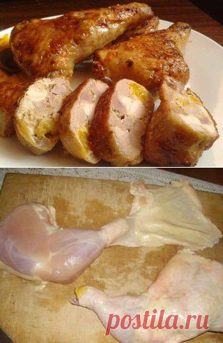 ФАРШИРОВАННЫЕ КУРИНЫЕ ОКОРОЧКА