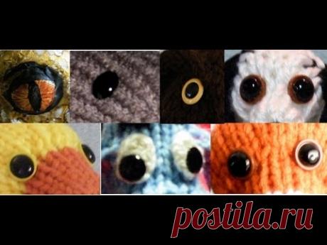 DIY Eyes for stuffed animals and crafts