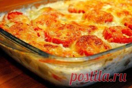 Запеканка из кабачков