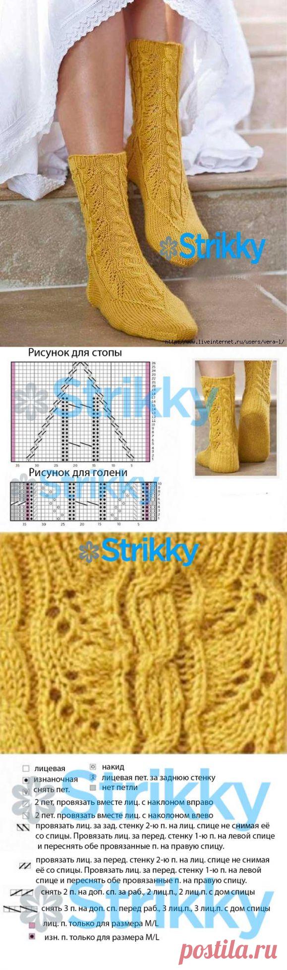 сообщение VERA-L : Красивые женские носки от June Burns «Благородство узоров» вязаные спицами (18:19 25-11-2015) [5038720/377772092] - vinnik.evgeniya1957@mail.ru - Почта Mail.Ru