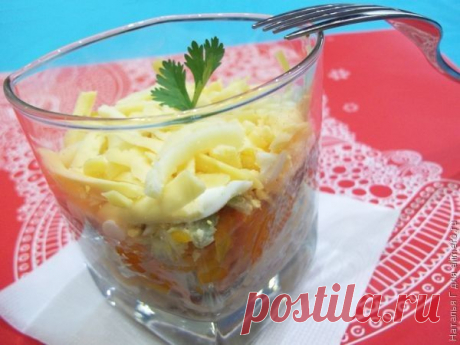 👌 Салат Мимоза в стаканах, рецепты с фото Сегодня на повестке дня салатик, который так разнообразен яркими цветами «Мимоза». Готовится он проще простого, а процесс займет минимум времени.
 
Подавать этот салат лучше, да...