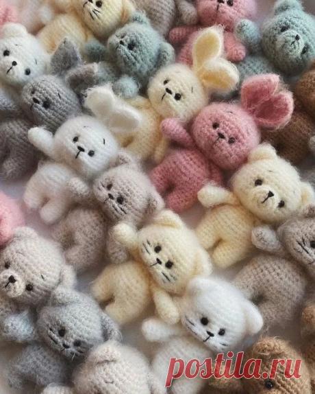 Мк Зайки, мишки и котик по одному описанию