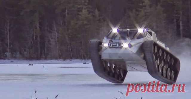 Гусеничный автомобиль "Ripsaw EV2"