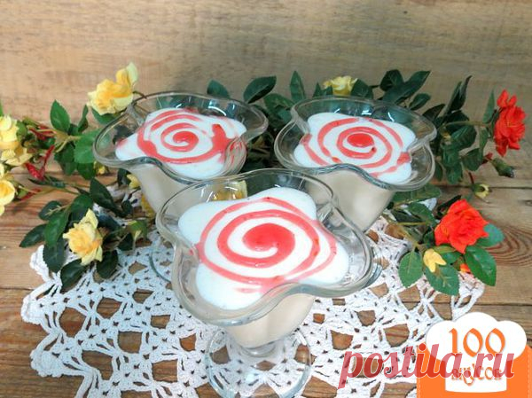 Желе из кефира - пошаговый рецепт с фото. Как приготовить.