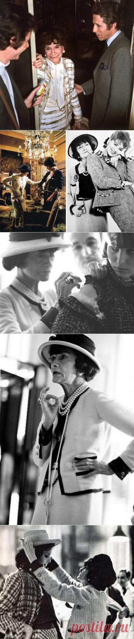 Коко Шанель и ее твидовый костюм