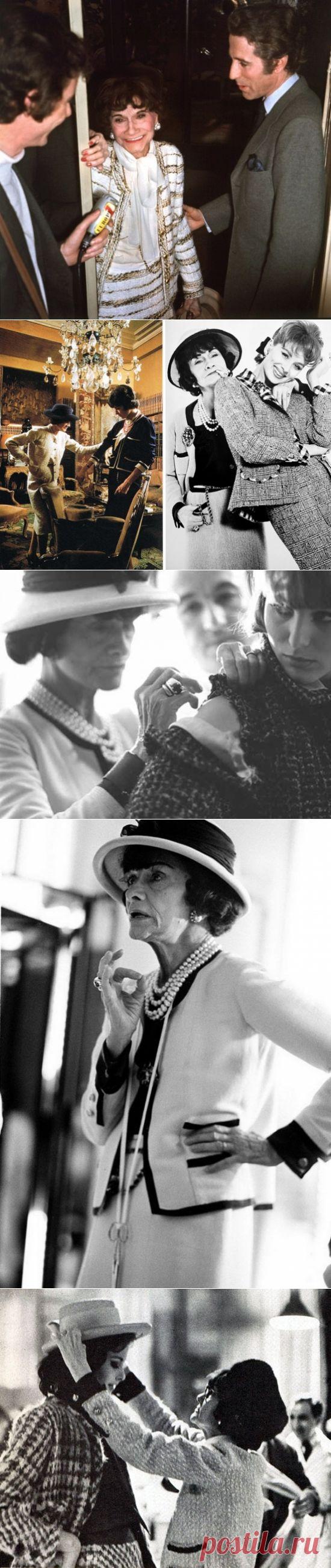 Коко Шанель и ее твидовый костюм