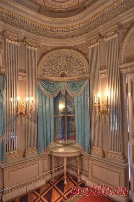 GATCHINA PALACE, Saint Petersburg, Russia~ corner interior of Birch House at Gatchina Palace  |  Pinterest • Всемирный каталог идей