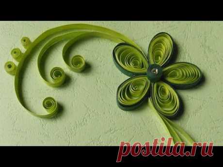 Paper Quilling Greeting Cards | Flower Hand Works | HandiWorks #12