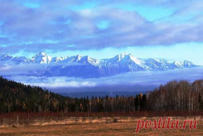 Тункинская долина.Восточные Саяны.