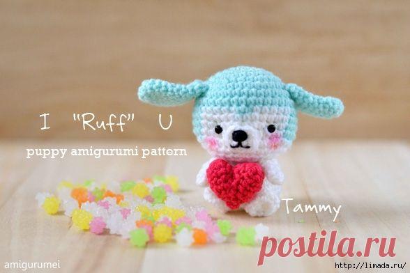 Щенок Амигуруми - Тэмми.вязание крючком