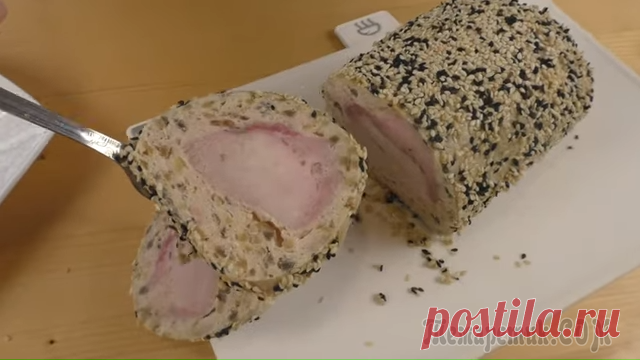 Мясная закуска на праздничный стол