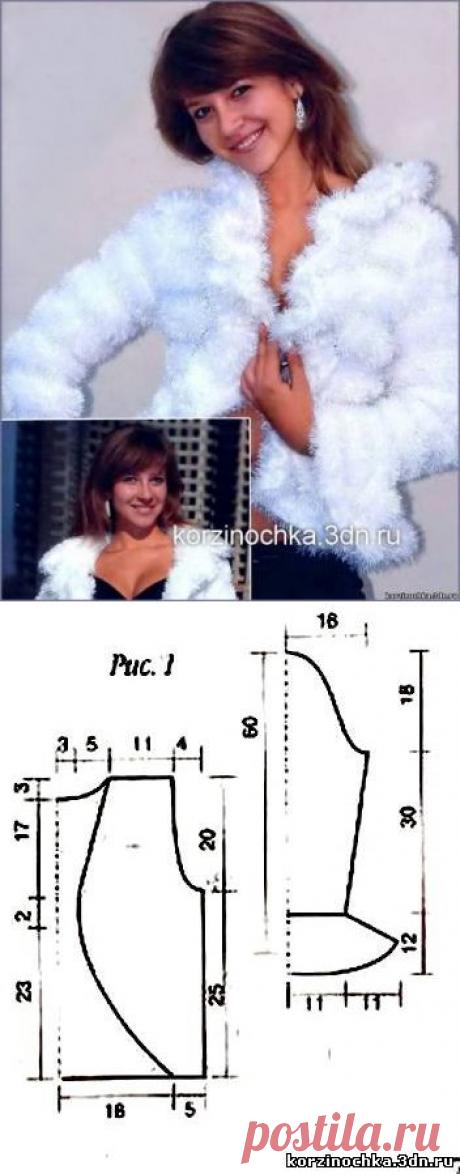 Вязаное болеро из &quot;Травки&quot;