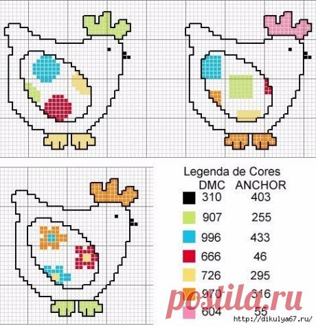 СТЕЖОК, ЕЩЁ СТЕЖОК. Пасхальная вышивка 4