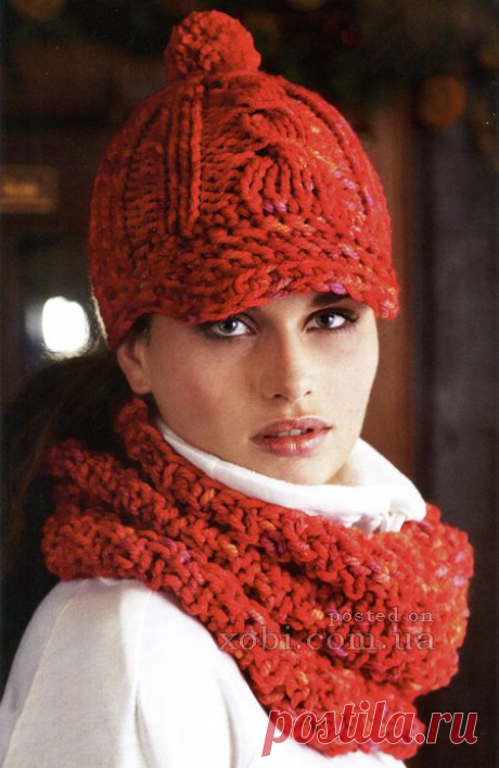 Женские вязаные шапки, шляпки, береты, кепки, панамки и повязки на голову