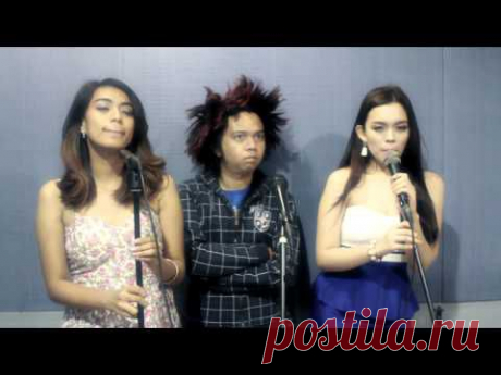 SOMEBODY THAT I USED TO KNOW cover with Rheena &amp; Princess - YouTube