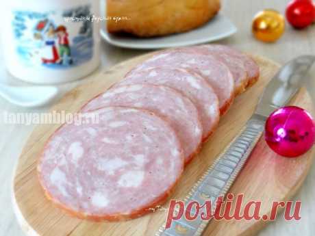 Свиная домашняя колбаса