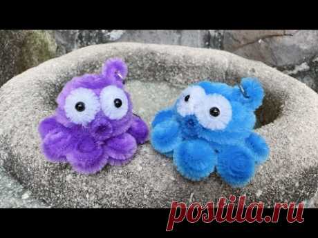 ABC TV | How To Make Octopus With Pipe Cleaner - Craft Tutorial